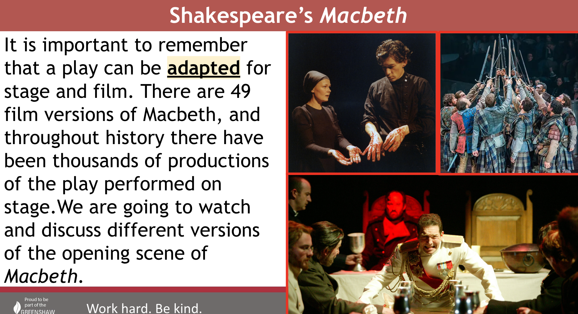 “Lost and won”: How I teach 1.1 of ‘Macbeth’ – Laura Webb CPD