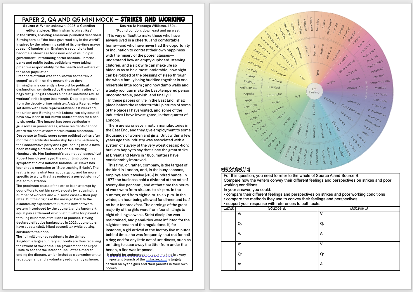 Ultimate Guide to GCSE English Language Paper 2: Practice Questions \u0026 Model  Answers (English Language) - Knowunity, image size:1414x1000